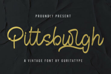 Pittsburgh Font