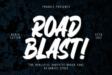Road Blast! Font