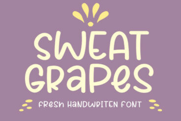 Sweat Grapes Font