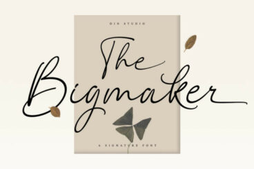 The Bigmaker Font