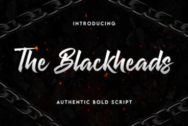 The Blackheads Font