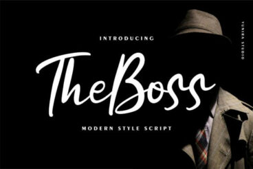 The boss Font