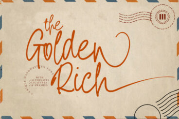 The Golden Rich Font