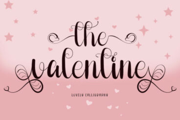 The Valentine Font