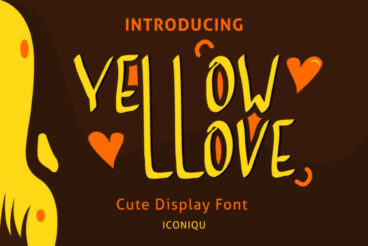Yellow Love Font