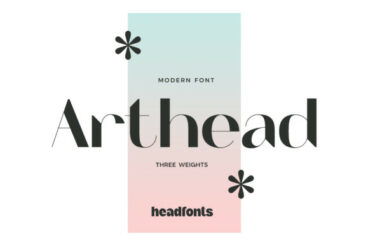 Arthead Font