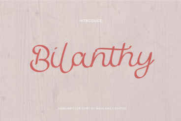 Bilanthy Font