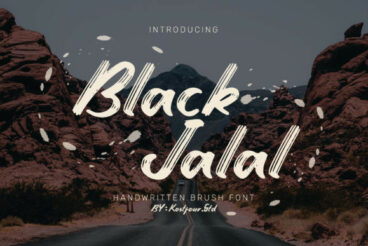 Black Jalal Font