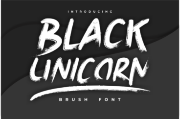Black Unicorn Font