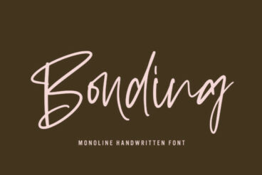 Bonding Font