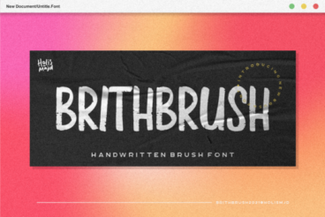 Brith Brush Font