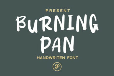 Burning Pan Font