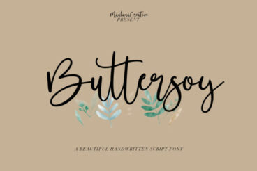 Buttersoy Font
