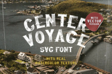 Center Voyage Font