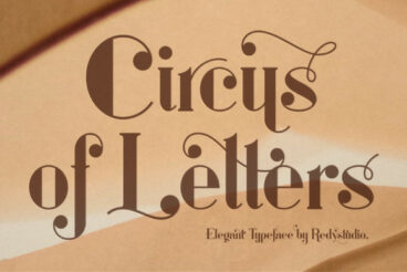 Circus of Letters Font