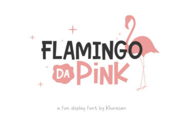 Flamingo Da Pink Font