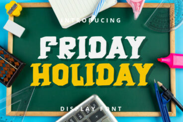Friday Holiday Font
