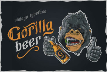 Gorilla beer Font