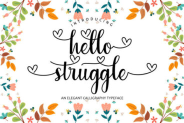 Hello Struggle Font
