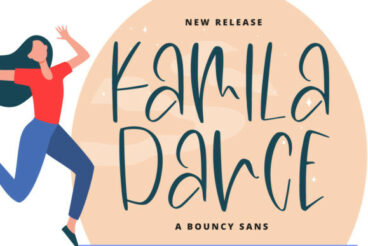 Kamila Dance Font
