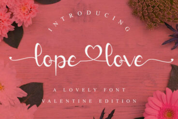 Lope Love Font