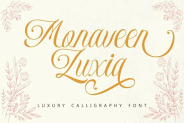 Monaveen Luxia Font