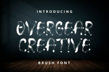 Overgear Creative Font