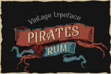 Pirates rum Font