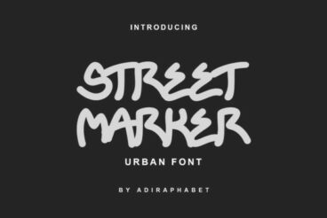 Street Marker Font