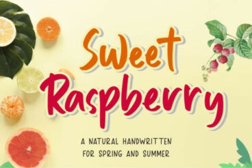 Sweet Raspberry Font