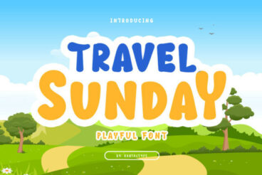 Travel Sunday Font