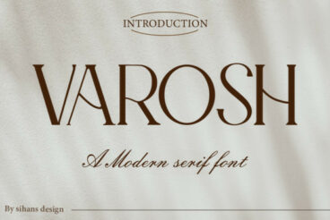 Varosh Font