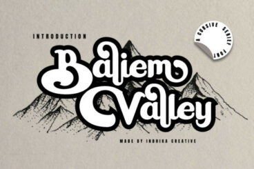 Baliem Valley Font