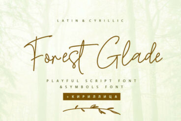 Forest Glade Font