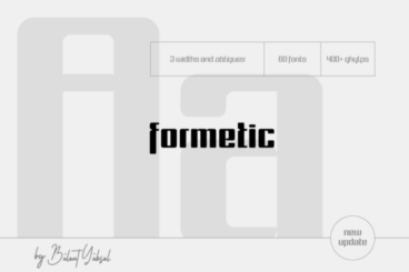 Formetic Font
