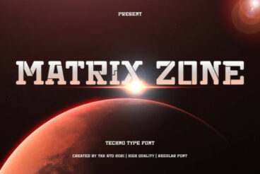 Matrix Zone Font