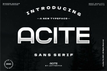 Acite Font