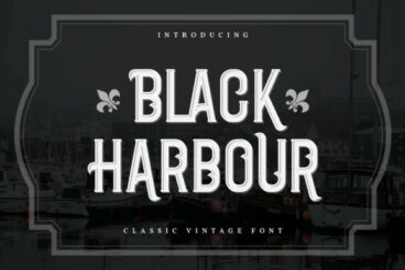 Black Harbour Font