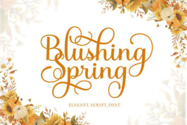 Blushing Spring Font