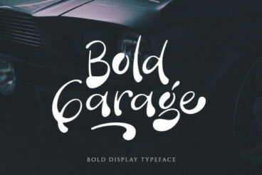 Bold Garage Font