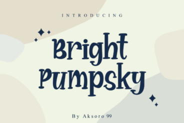 Bright Pumpsky Font