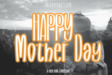 Happy Mother Day Font