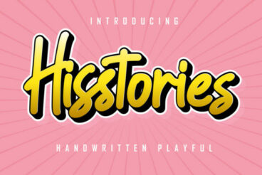 Hisstories Font