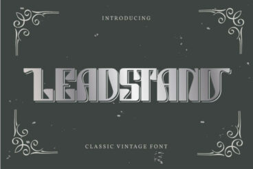 Leadstand Font
