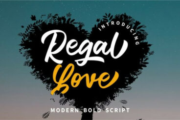 Regal Love Font