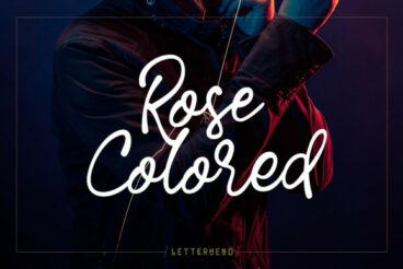 Rose Colored Font