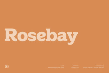 Rosebay Font