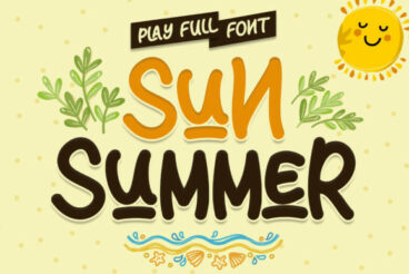 Sun Summer Font