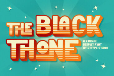 The Black Thone Font