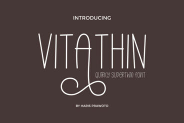 Vitathin Font